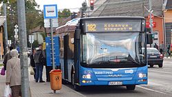 182-es busz a Szarvas csárda téren