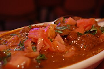 Mutton rogan josh from India