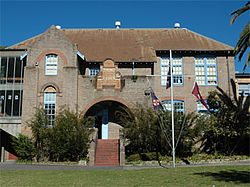 North Sydney Boys High School front entrance