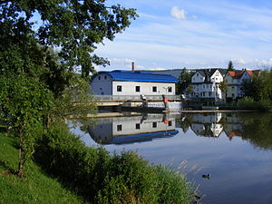 Flusskraftwerk Tübinger Straße