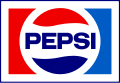 Logotipo de Pepsi, usado desde 1973 hasta 1987.