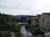 The Vieux pont over the Arre river.