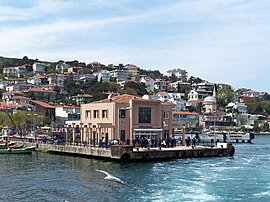 Ferry port of Burgazada