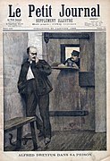 Dreyfus en prison, 1895