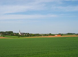 Het dorp Mélin