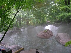 Onsen, un fonte calide