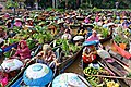 Lok Baintan floating market in Banjar Regency, South Kalimantan