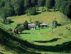 Une petite posada des Carpates transylvaines.