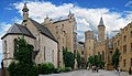 Burghof der rekonstruierten Burg Hohenzollern, Hechingen