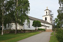 Lycksele kyrka i juni 2012