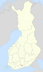 Lage von Pukkila in Finnland