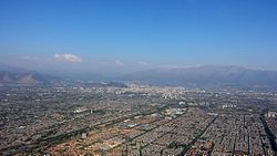 Panoramic view of Pudahuel