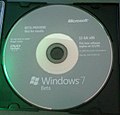 Vorabversion von Windows 7 auf einer DVD