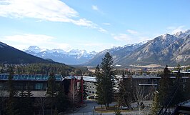 Gebouwen van het Banff Centre for Arts and Creativity