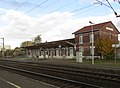 La gare de Bohain en 2017.