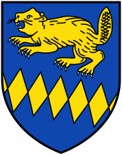 Voormalig gemeente-wapen Westbevern