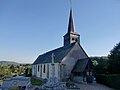 Vue du clocher de l'église.