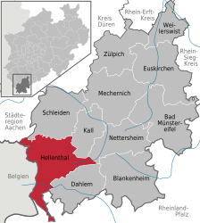 Hellenthal – Mappa