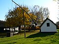 Restaurált parasztház a faluban