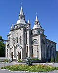 Den största baptistiska kyrkan (Dom Evanhelyja) i Vinnytsia.