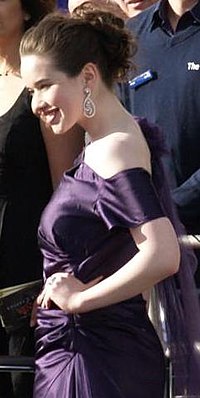 Anna Popplewell, představitelka Zuzany