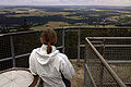 Aussicht von der Burg Koppenstein in Richtung Gemünden