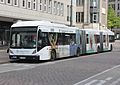 Image 267A Van Hool bi-articulated bus in Hamburg, Germany (from Bi-articulated bus)