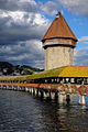 1. Platz: Luzerner Wasserturm in der Nachmittagssonne Fotograf: Tobias Hoderlein