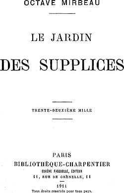 Image illustrative de l’article Le Jardin des supplices