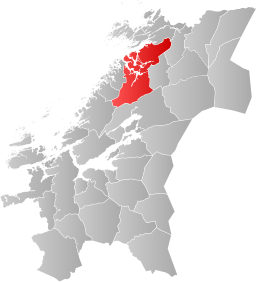 Namsos kommun i Trøndelag fylke.