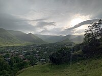 Пейзажи в районе села Веришен