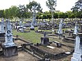 Congregational graves section, where Stephenson is buried, to the right of the monument of politician Lewis Thomas