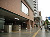 The entrance to Nagamachi station in 2005