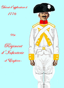 Régiment d'Enghien de 1776 à 1779