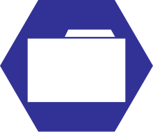 Folder Hexagonal Icon.svg