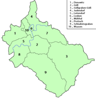 Katastralgemeinden Leobens: (1) Donawitz