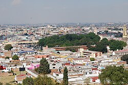 Skyline of San Pedro Cholula