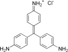 A resonance structure for pararosaniline hydrochloride