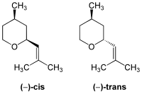 Rose oxide isomers