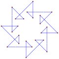 spirolateral (1…3)45°, g8