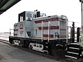 Utah Central 1237, ex-U.S. Air Force 44-ton locomotive at the Utah State Railroad Museum, Ogden, Utah. It is currently not operational.