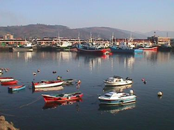 Ships in Colindres.