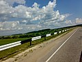 Image 37Guard rail on road in Kaluga Oblast (Russia) (from Road traffic safety)