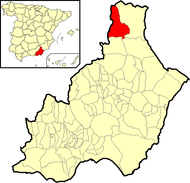 María, Almería: situs