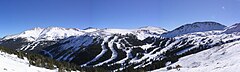 View from above the Eisenhower Tunnel