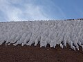 Penitentes a prop del cim