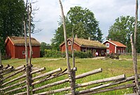 Casas tradicionais em Råshult