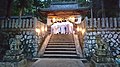 本宮最後の祭礼が行われている深田神社