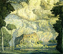 Paysage tropical, Bogaïevsky, 1906.