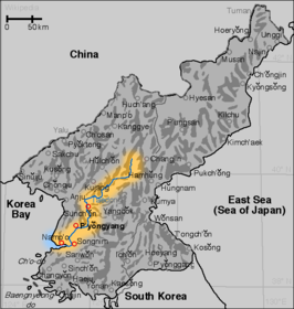 De Taedong in Noord-Korea